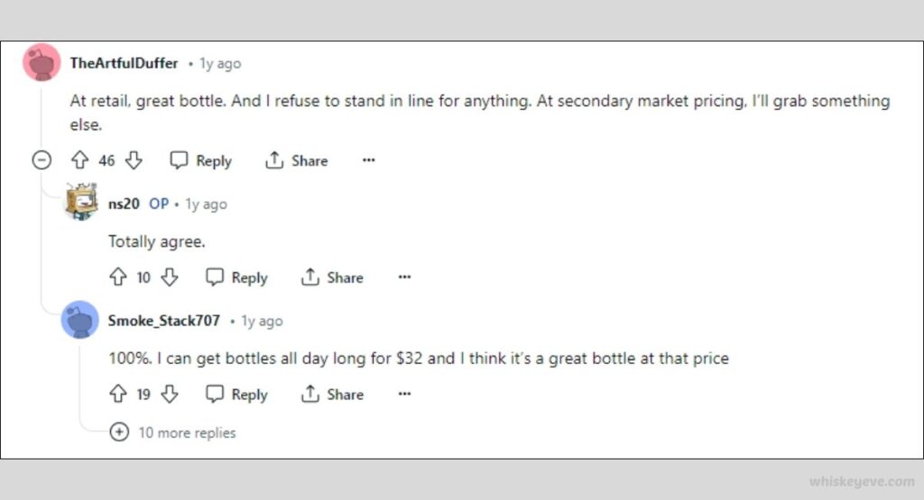 eagle rare 10 year bourbon rating 1