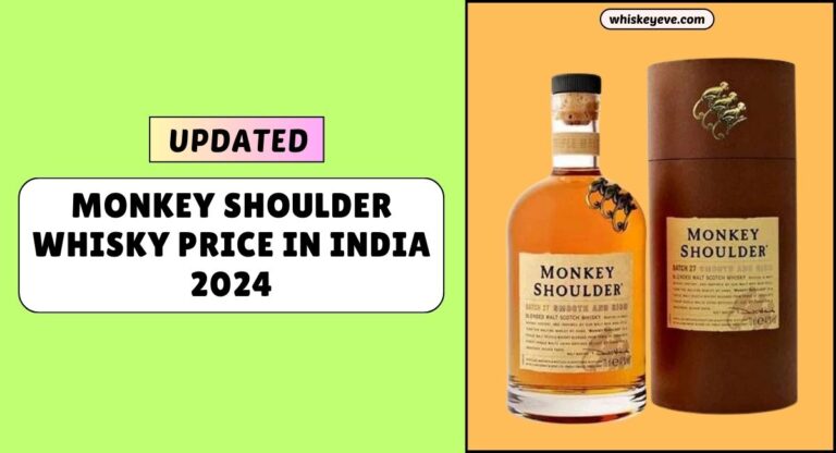 Monkey Shoulder Whisky Price in India 2024