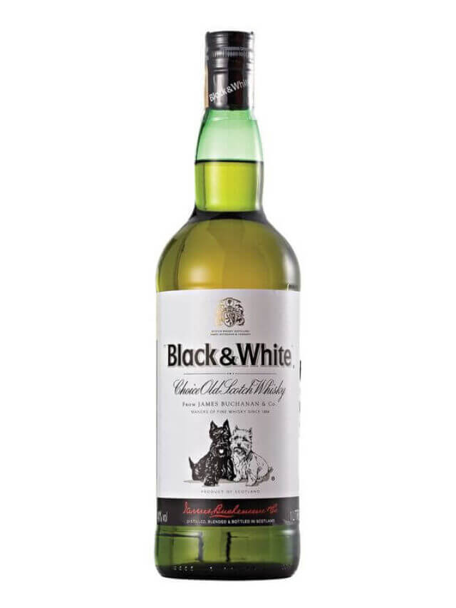 [Updated Prices] Black and White Whisky Price in Assam 2024