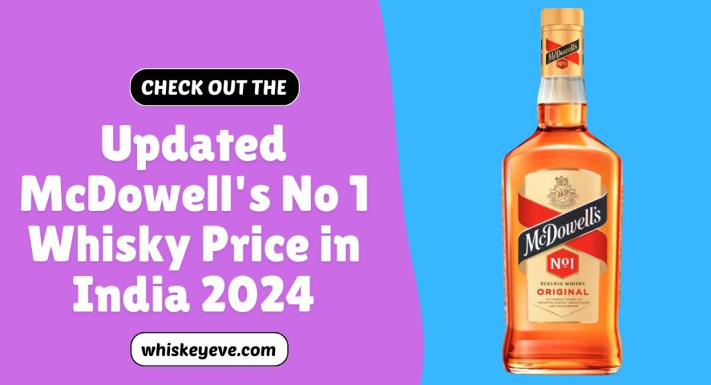 McDowell's No 1 Whisky Price in India