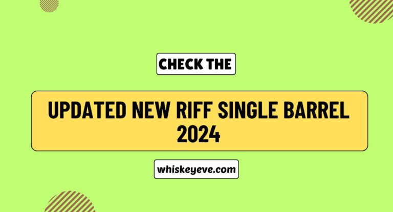 New Riff Single Barrel Review 2024
