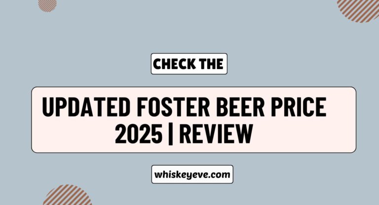 Foster Beer Price in India